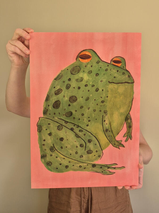 30x42cm print 270gsm fine art paper, inks