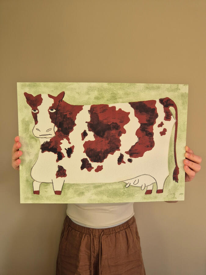 30x42cm print 270gsm fine art paper, inks